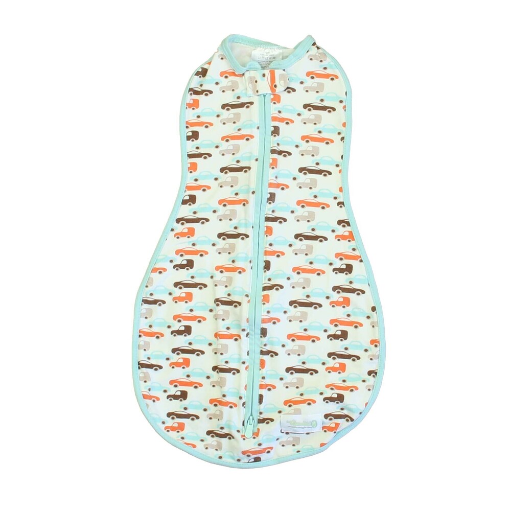 Woombie Boys Orange | Blue | Brown Cars Sleepsack size: 3 Months